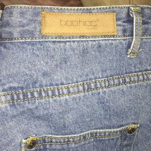 Boohoo Real Jeans Shorts Vintage Cuffed Authentic